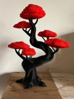 Twisted Trunk Bonsai Tree for Stylish Home Decor, Office Table and Elegant Presentation of Your Plant Art