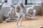 Yoga Pose Figurine01, Meditation Art Decor, Zatomic Zen Spiritual Home & Desk Decor Accessories, Gift for Yoga Lover’s