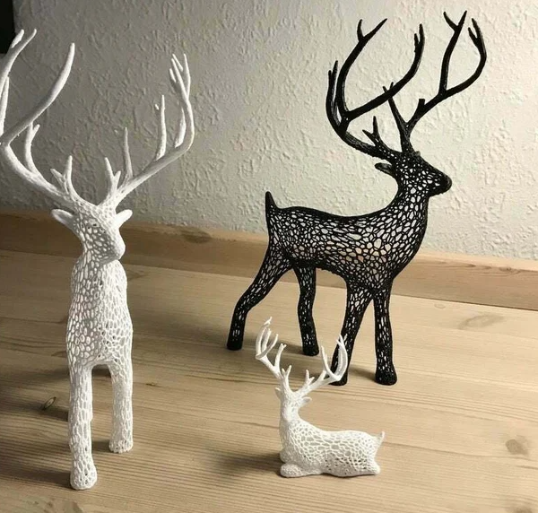 Cute Deer Statue, Elk Figurines High-End Tabletop Ornaments for Modern Living Room & Home Decor