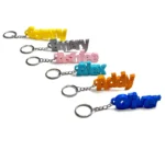 Customized Name Keychain keyring Personalized Gifts for Children, Customized Keyring for Bags & Keys, Perfect Gift for Friends and Family