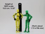 Dummy 13 Articulated Action Figure Toy, Artist Dummy Mannequin, Stop Motion Puppet, Fidget Toy, Stress Relief, Gifts for Kids