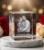 3D Engraved 5×5×5 Diamond Crystal