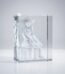 3D Engraved Crystal Keepsake with Custom Photo
