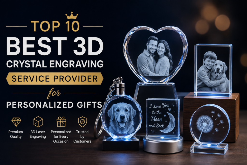 Top 10 Best 3D Crystal Engraving Service Provider for Personalized Gifts