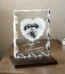 Exquisite Personalized 3D Crystals for Anniversary Gifts