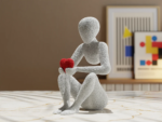 NOBody Love's Embrace Minimalist Sculpture for home decor