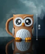Owl Ice Cream Pint Holder with large side handle