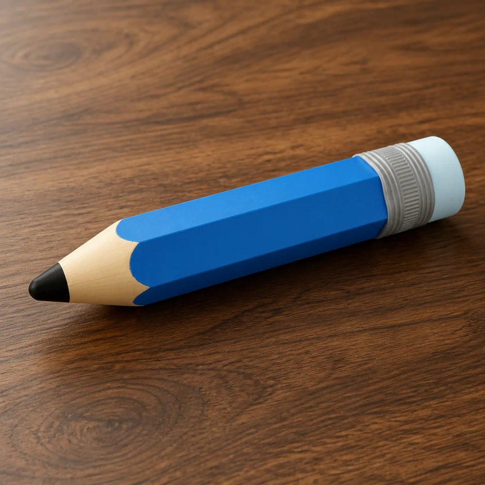 Pencil Case Multipurpose Pencil Box blue
