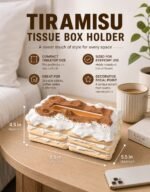 Tiramisu Tissue Box Holder with integrated tissue opening