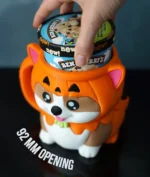 Corgi Ice Cream Pint Holder with integrated spoon slots