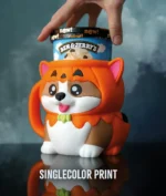 Corgi Ice Cream Pint Holder with hidden snack drawer