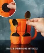 Corgi Ice Cream Pint Holder close-up