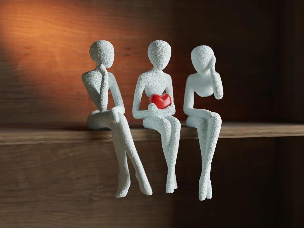Nobody Shelf Sitters minimalist sculpture